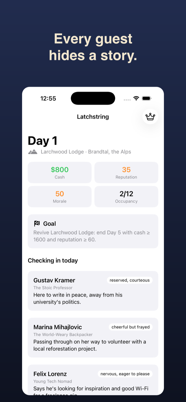 Latchstring screenshot