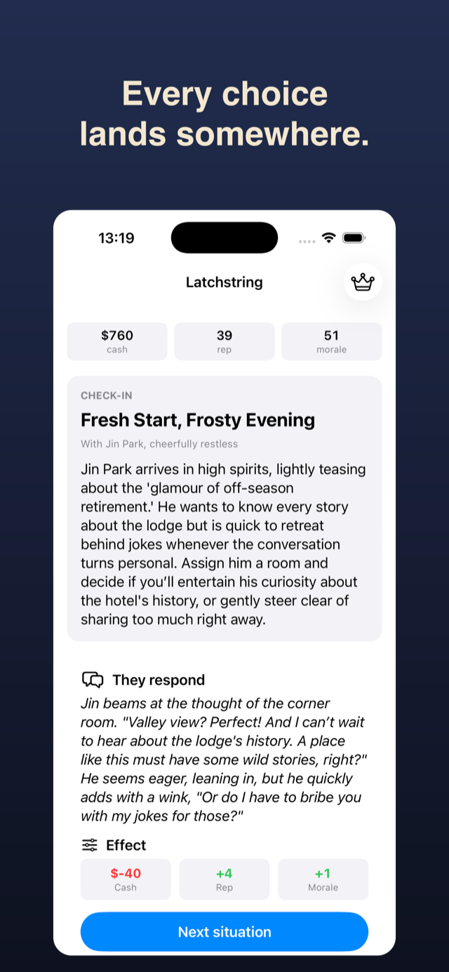 Latchstring screenshot